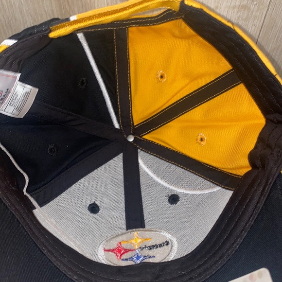 Pittsburgh Steelers Colorblock Hat Cap - Picture 6 of 8